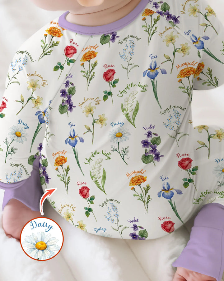 Gerippte Babykleidung mit individuellem Foto - Weich &amp; Skizzenhaft