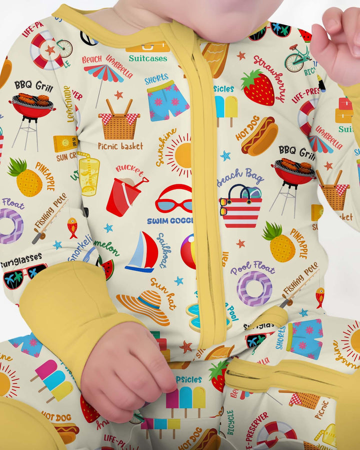 Gerippte Babykleidung mit individuellem Foto - Weich &amp; Skizzenhaft