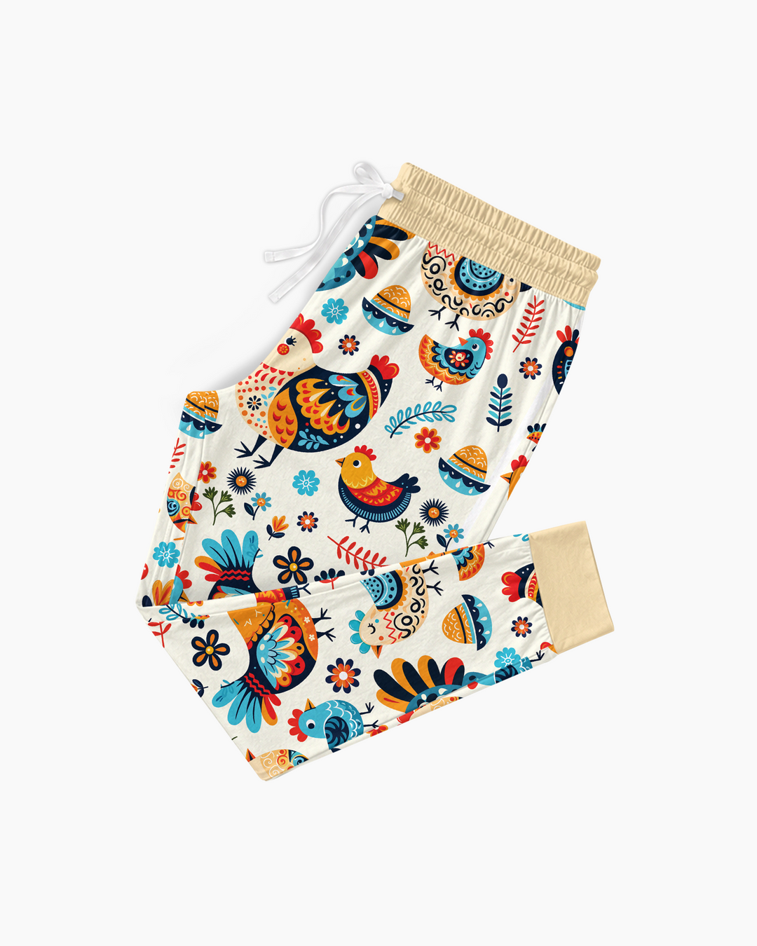 Pioneer Chickens And Roosters Bamboo Women Pajama Set