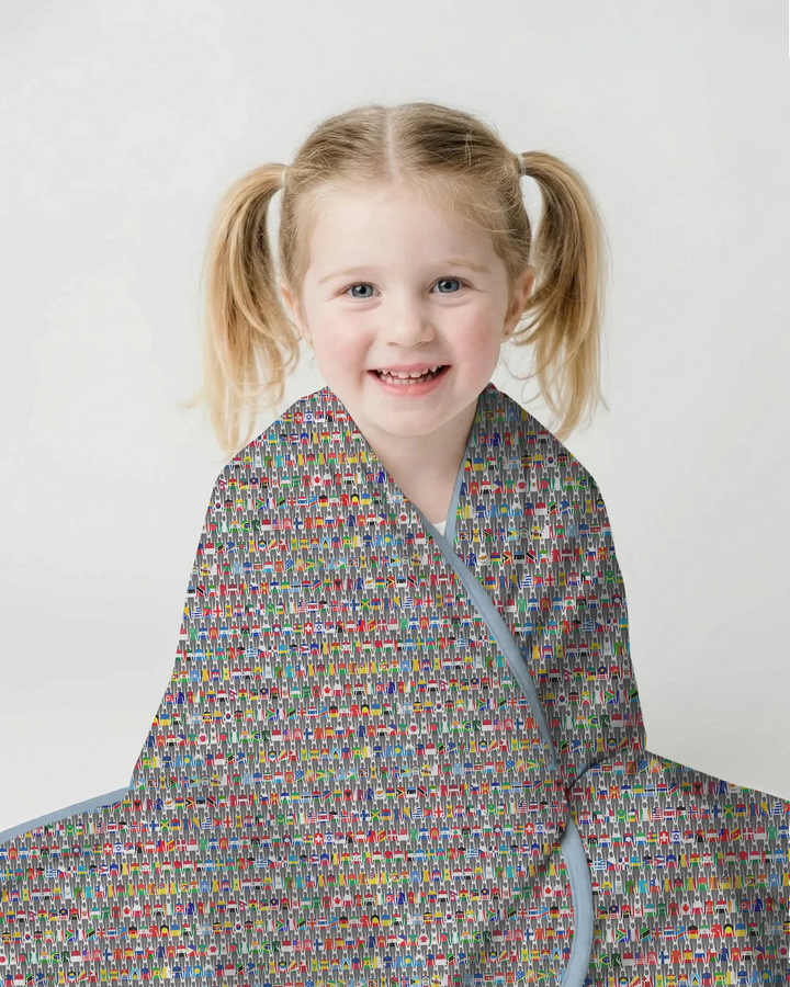 Around The World Bamboo Blanket