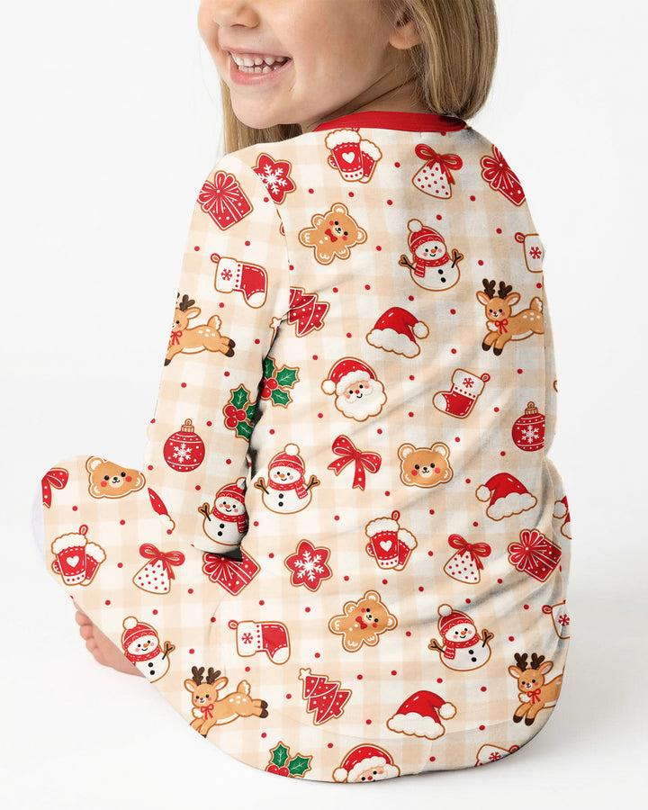 Back Off I Have A Crazy Grandpa Bamboo Two Piece Long Sleeve Pajama Set