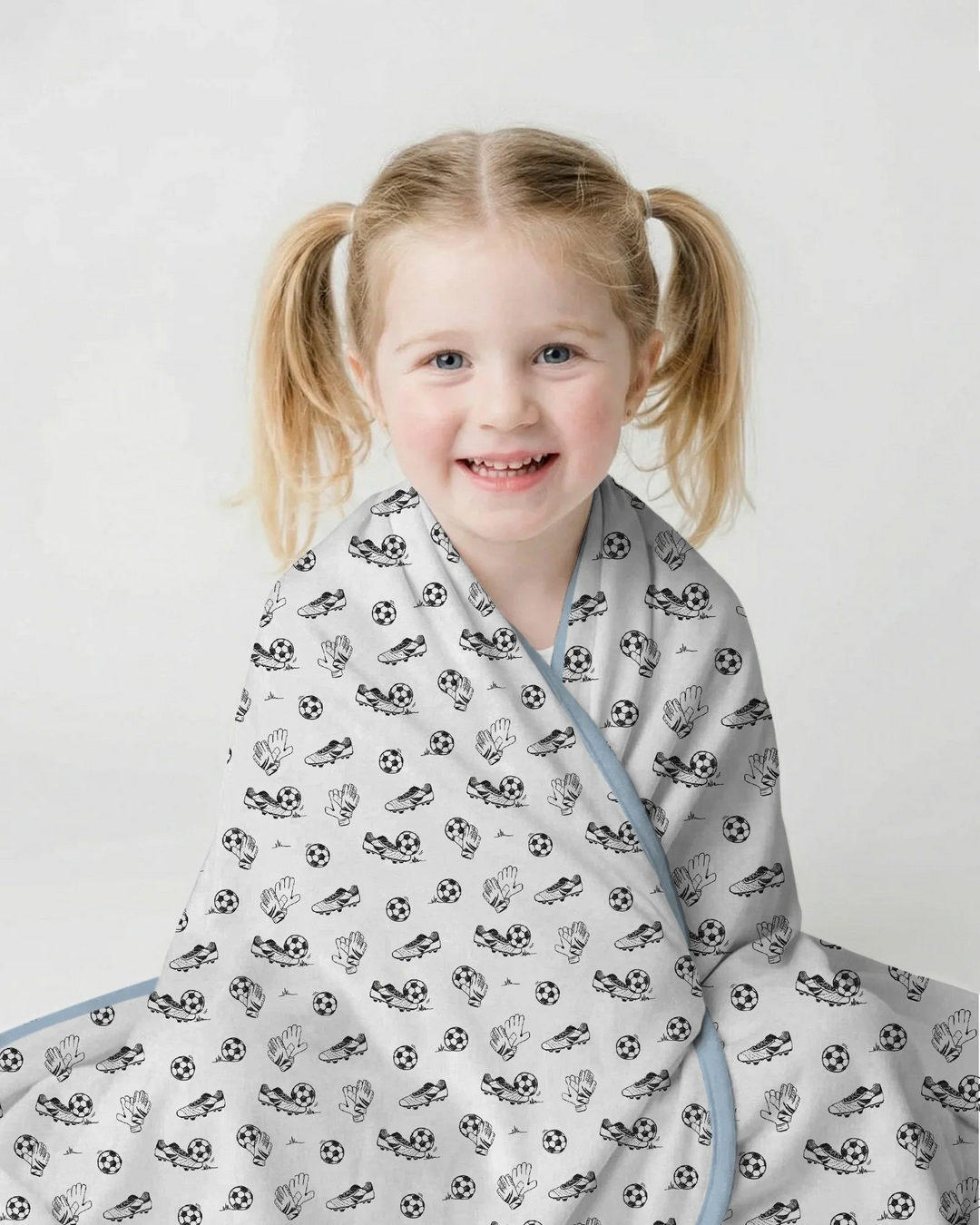 Future Soccer Champion Bamboo Blanket
