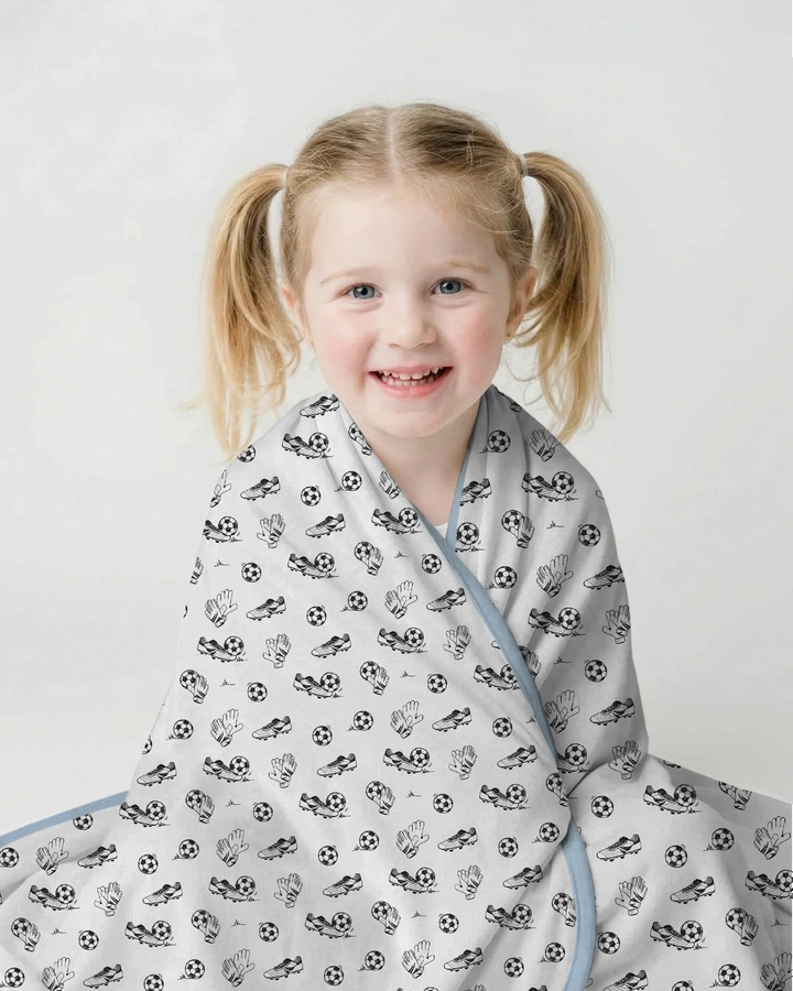 Future Soccer Champion Bamboo Blanket