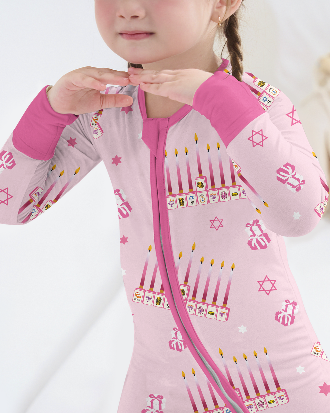 Jewish Mahjong Family Matching  Bamboo Convertible Zippy