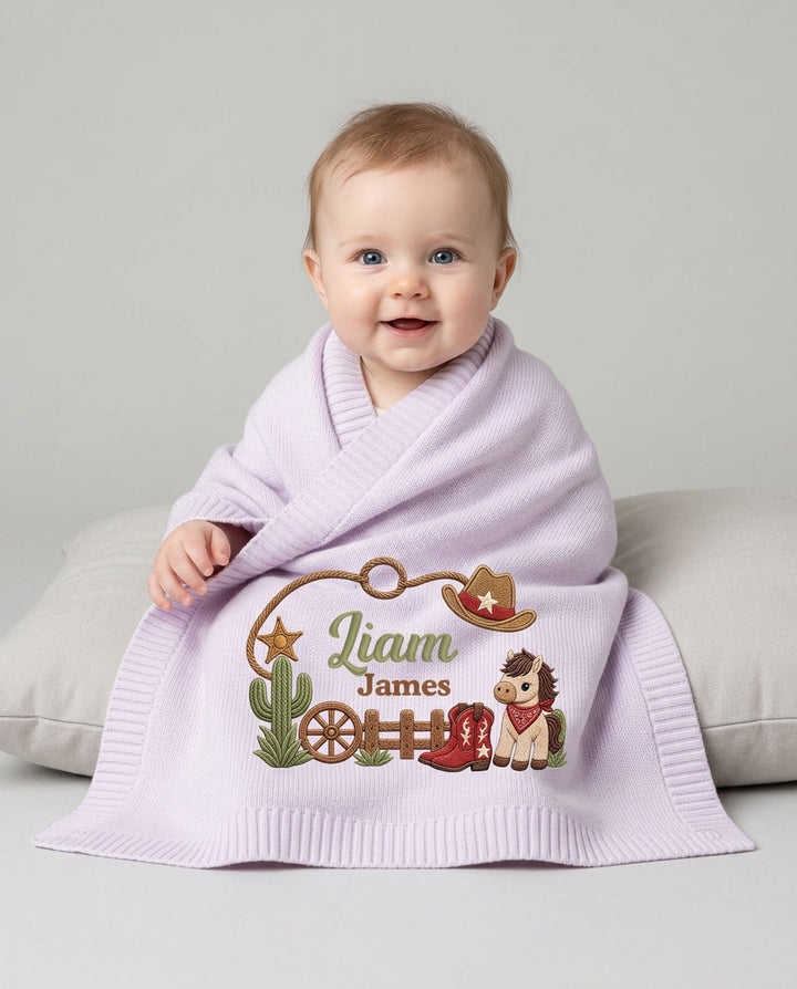 Cow Baby Cotton Blanket