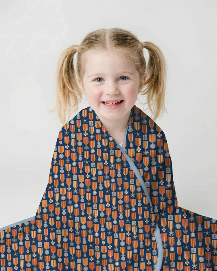 Little Hero Bamboo Blanket
