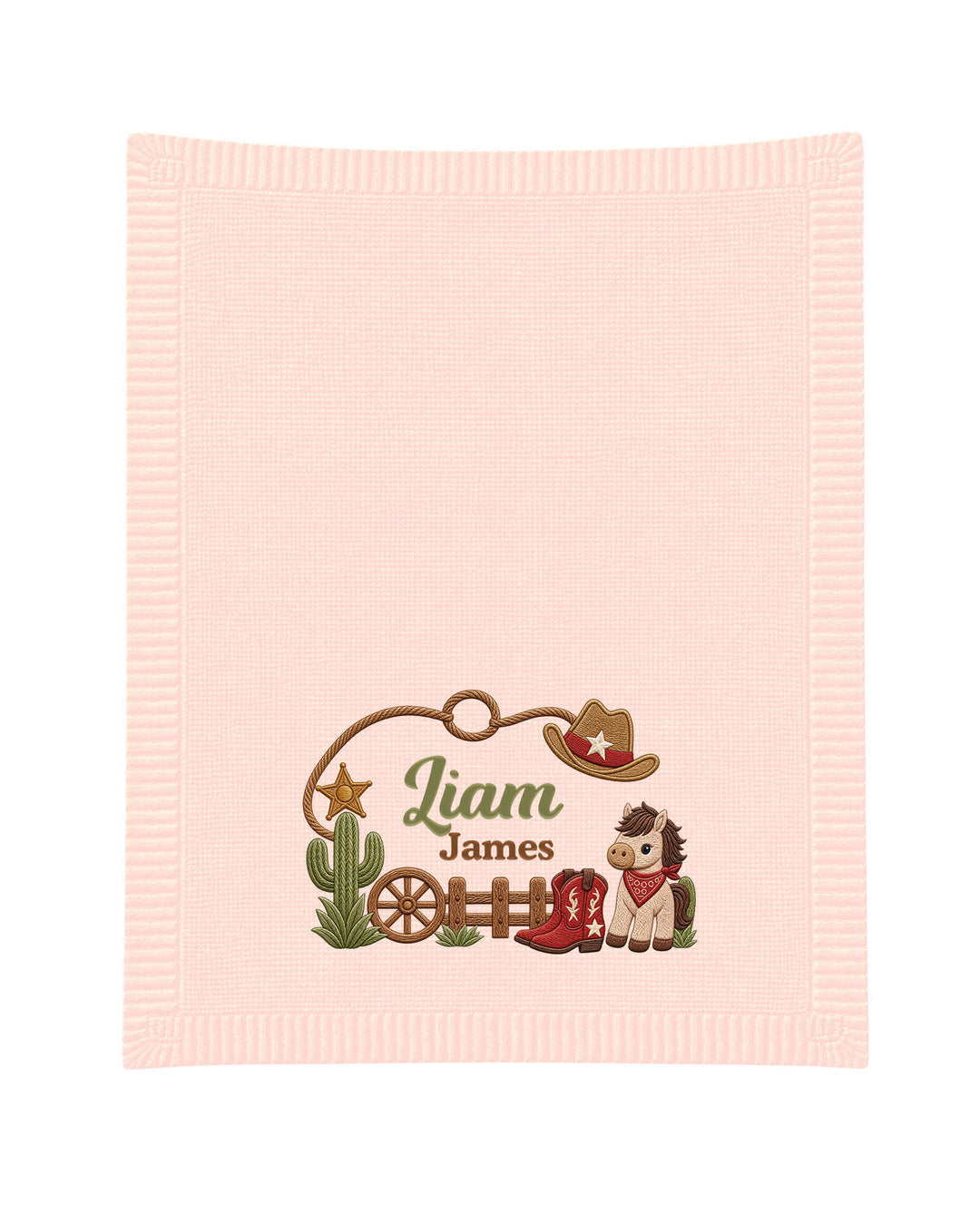 Cow Baby Cotton Blanket