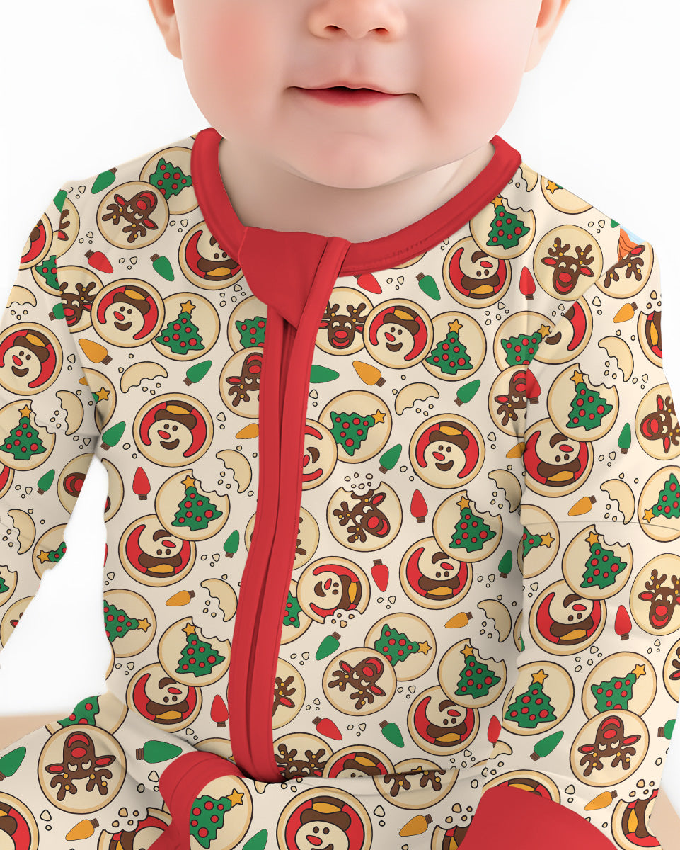 Christmas Sugar Cookie Bamboo Convertible Zippy