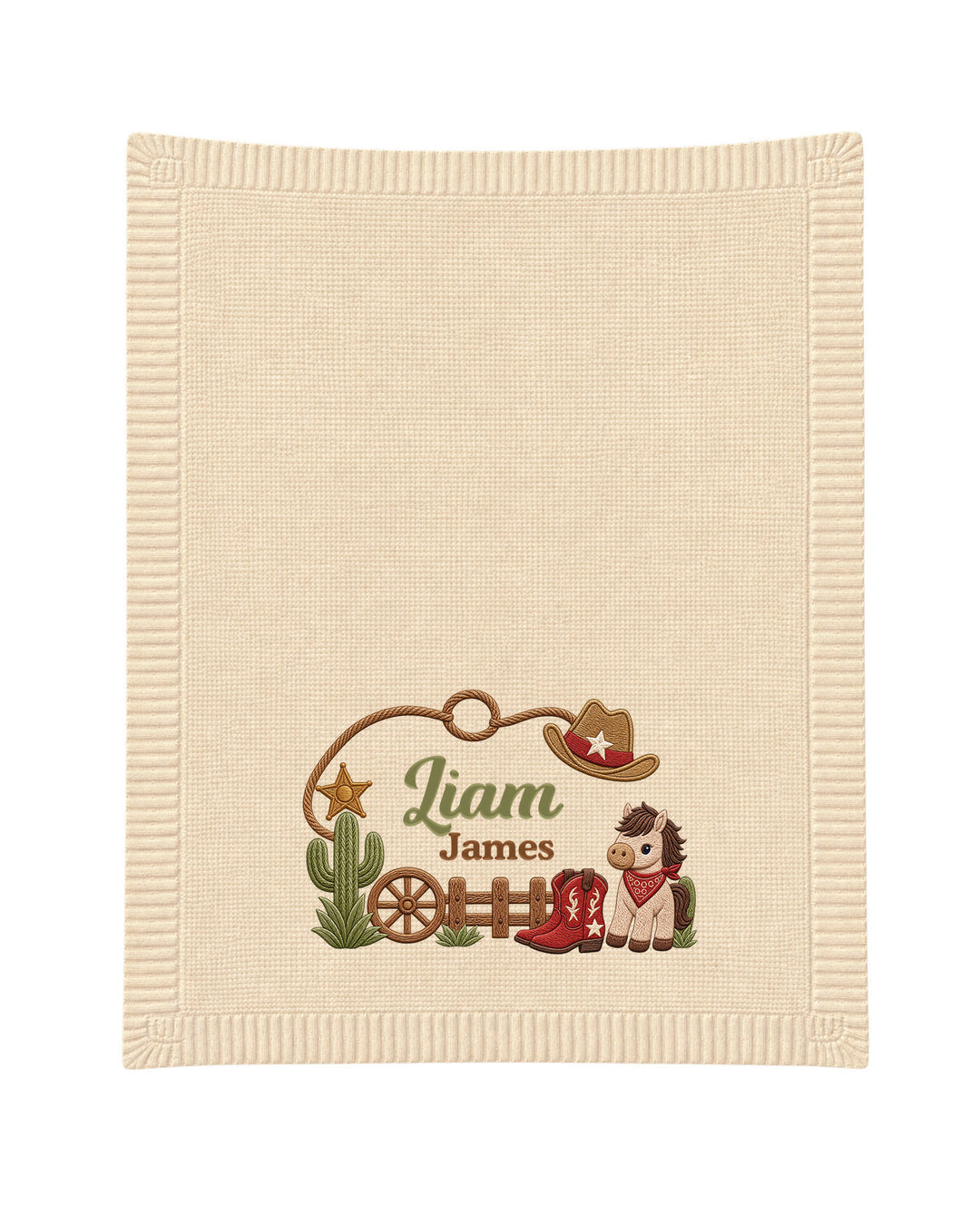 Cow Baby Cotton Blanket