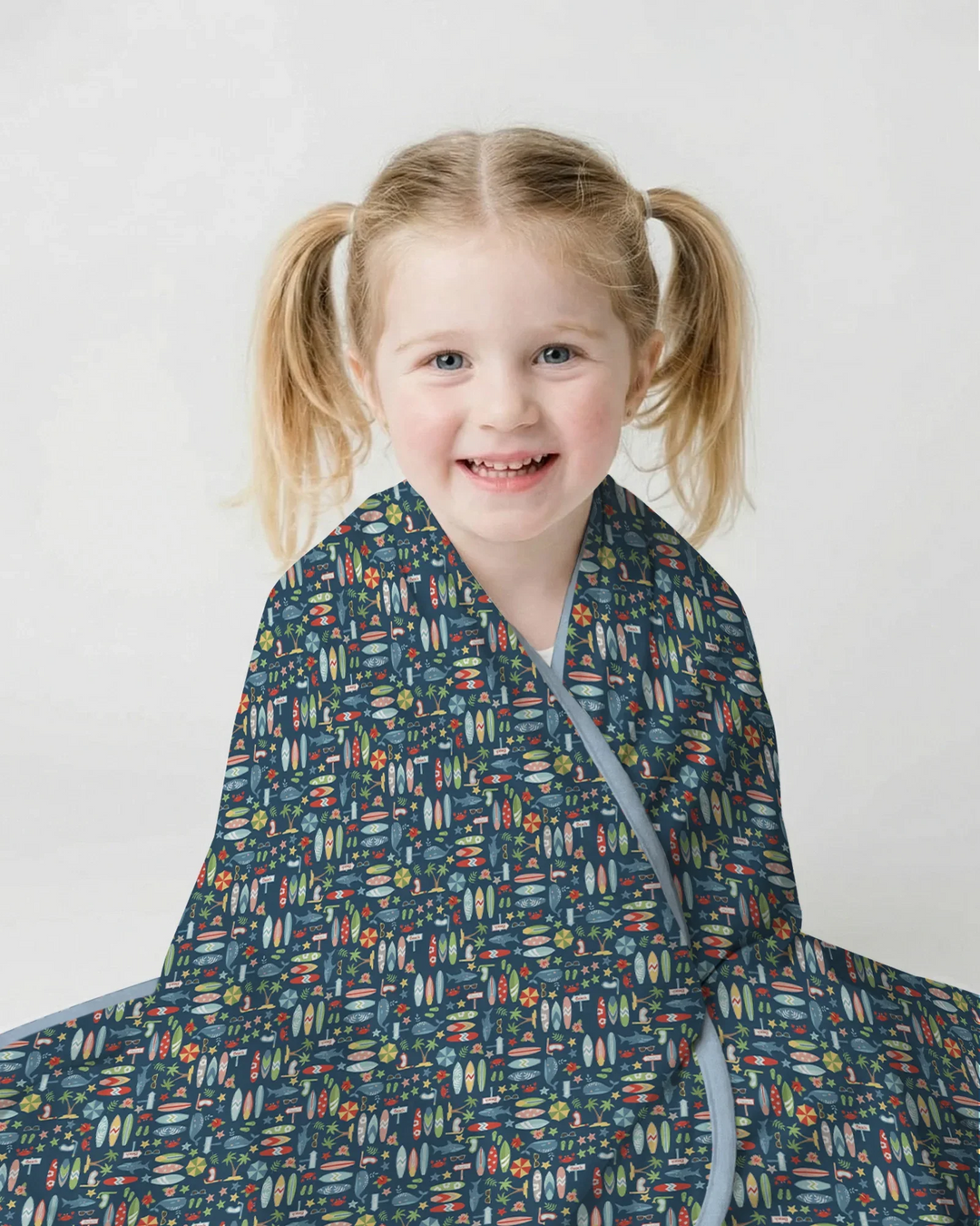 Endless Summer Surf Bamboo Blanket