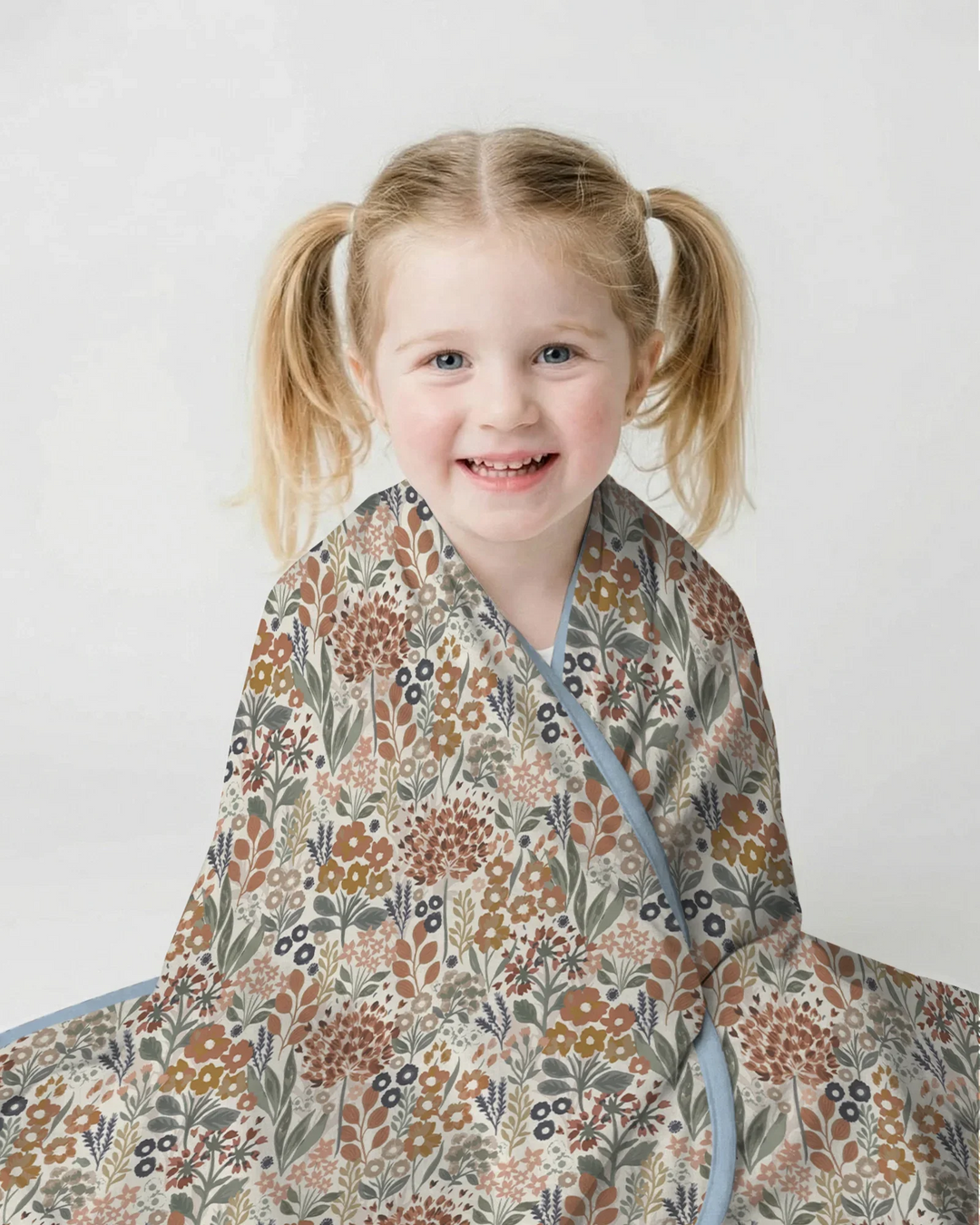Autumn Meadow Botanicals Bamboo Blanket