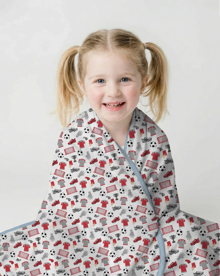 Soccer Gear Bamboo Blanket