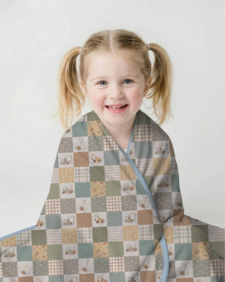 Vorlage Quilt Decke