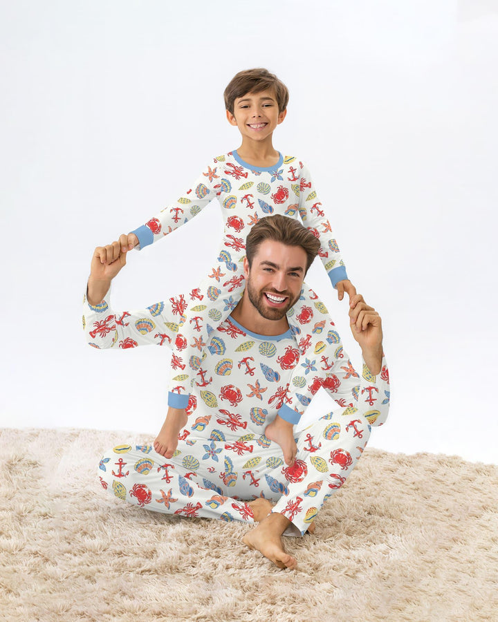 Vorlage Herren-Pyjama-Set
