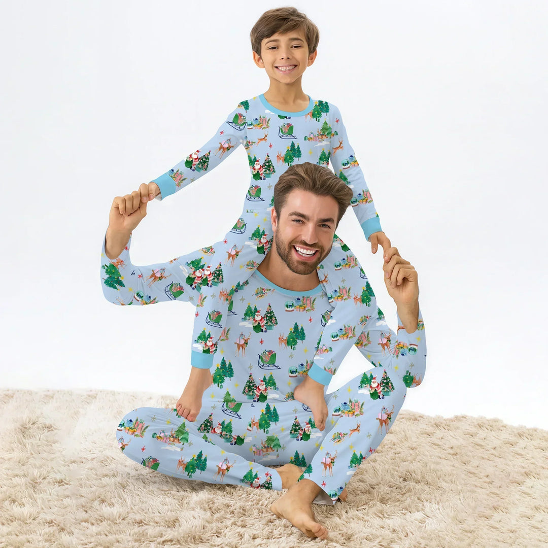 Vorlage Herren-Pyjama-Set