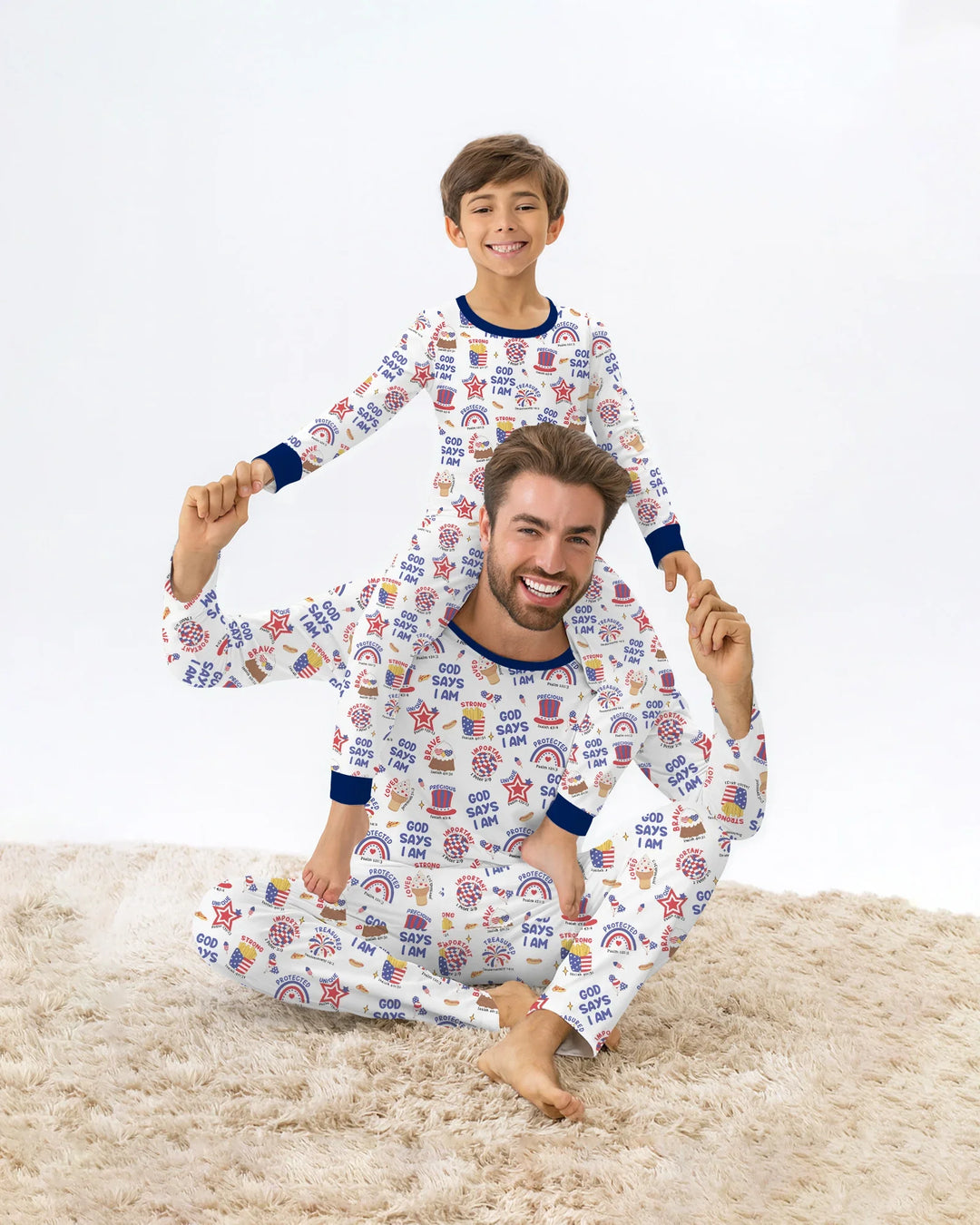Vorlage Herren-Pyjama-Set