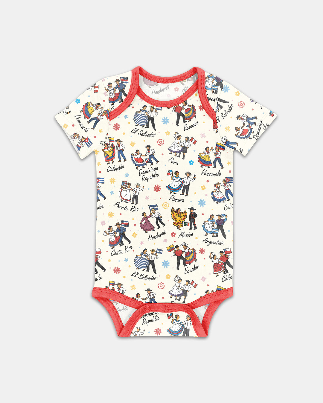Gerippte Babykleidung mit individuellem Foto - Weich &amp; Skizzenhaft