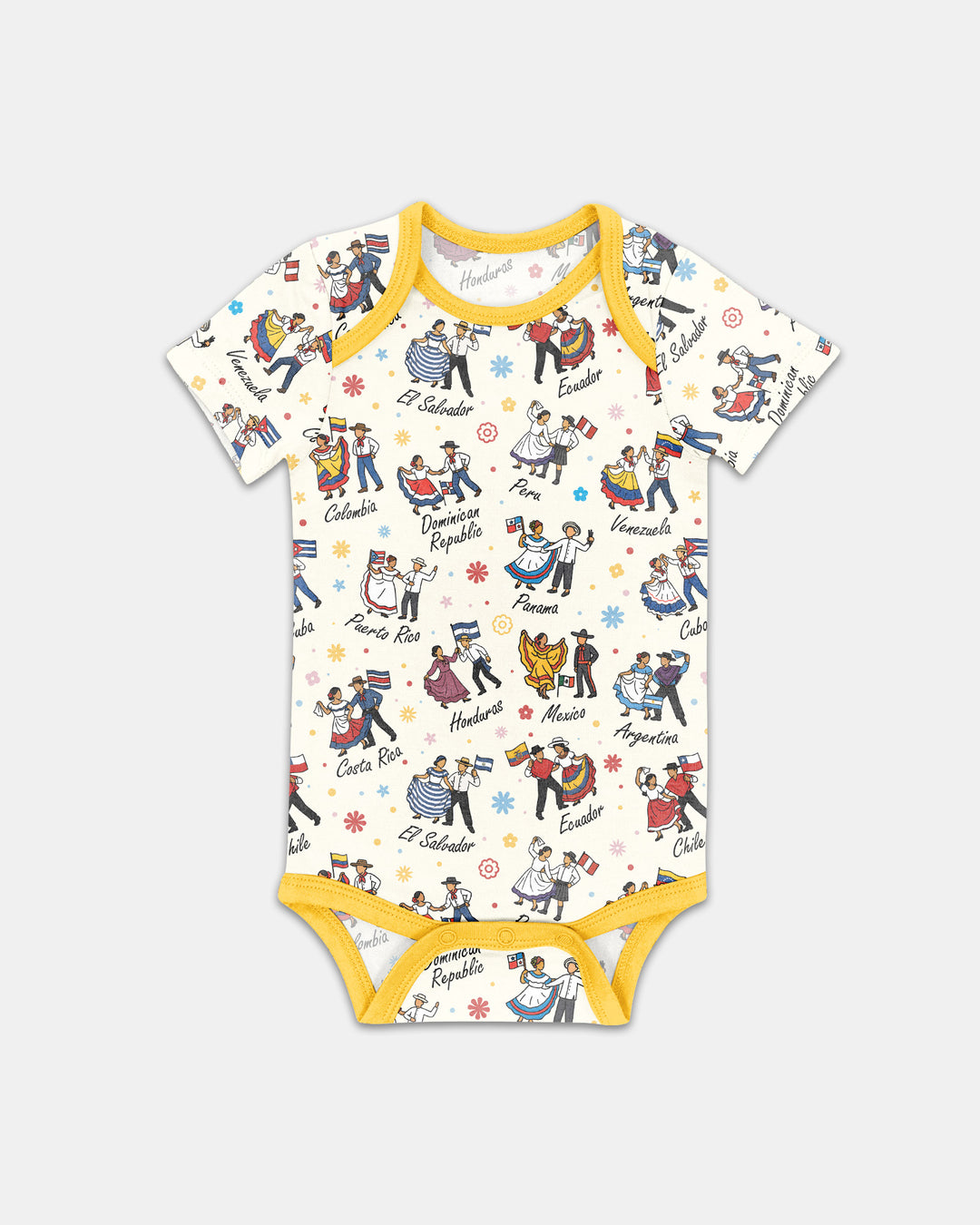 Gerippte Babykleidung mit individuellem Foto - Weich &amp; Skizzenhaft