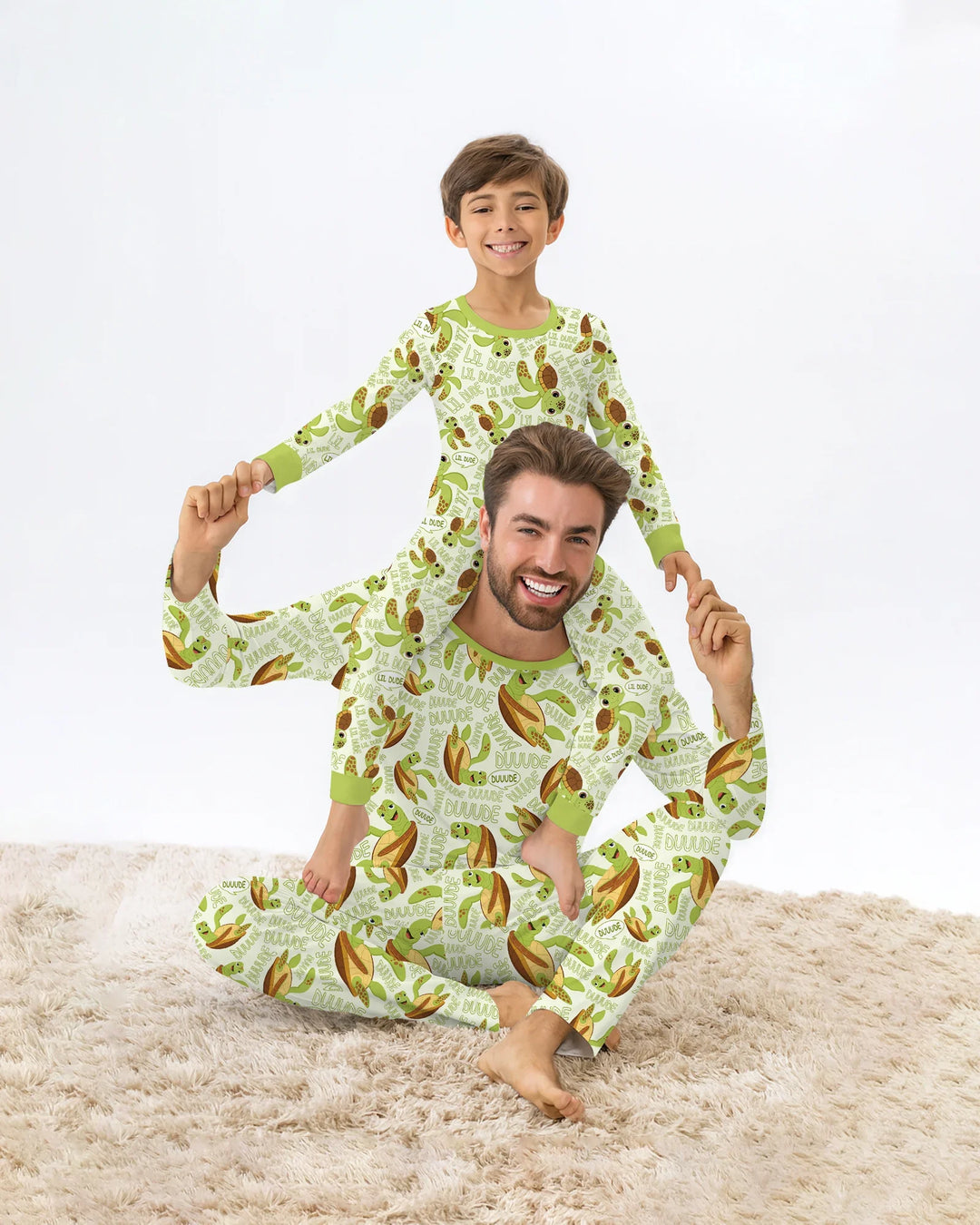 Zweiteiliges, kurzärmliges Pyjama-Set mit Marienkäfern