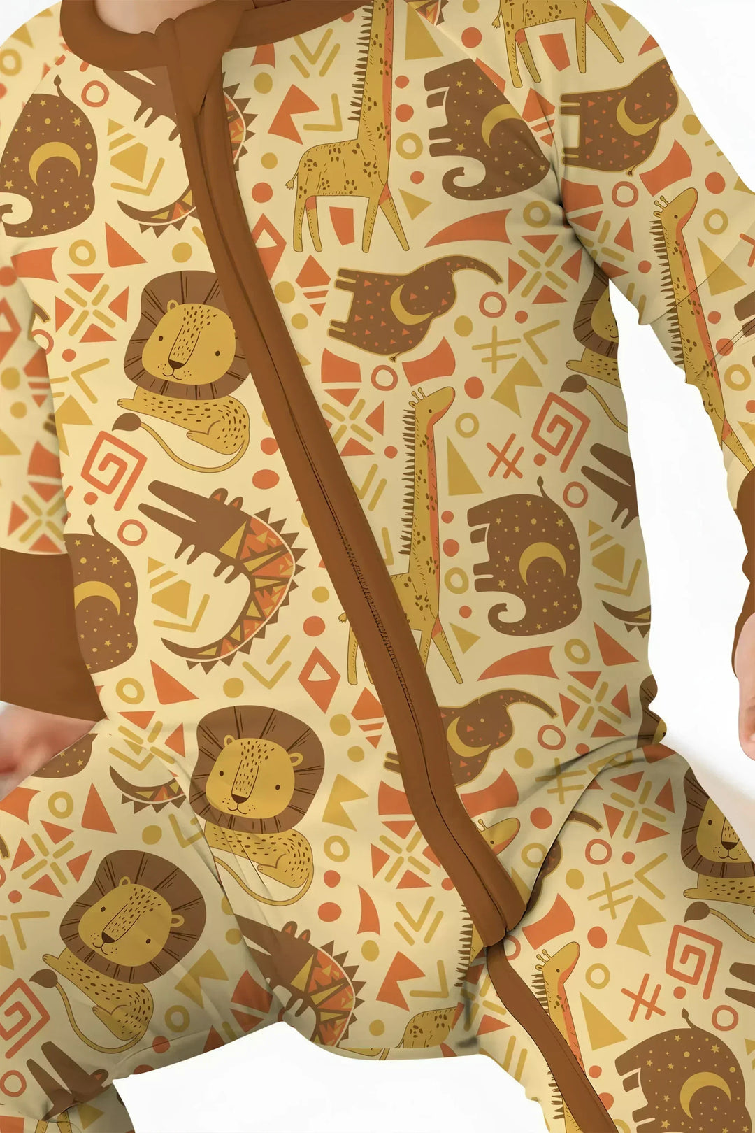 Gerippte Babykleidung mit individuellem Foto - Weich &amp; Skizzenhaft