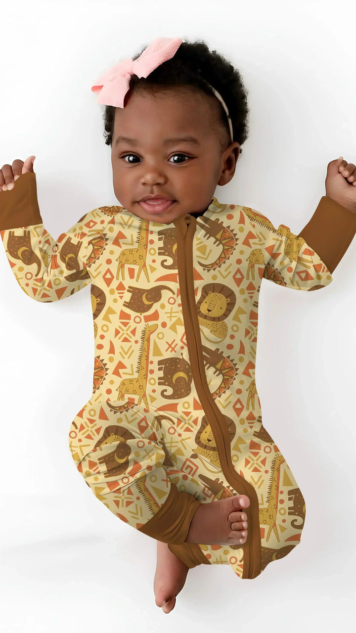 Gerippte Babykleidung mit individuellem Foto - Weich &amp; Skizzenhaft