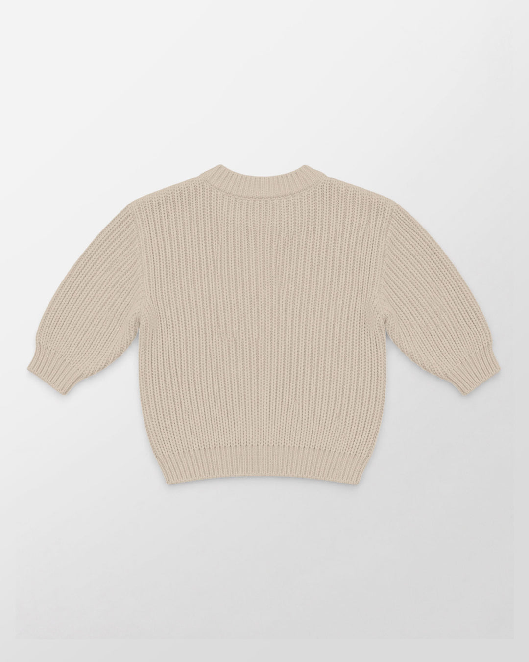 Embroidered Baby Name Bamboo Knit Sweater Bubble