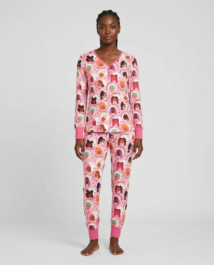 Little Queens Damen-Pyjama-Set