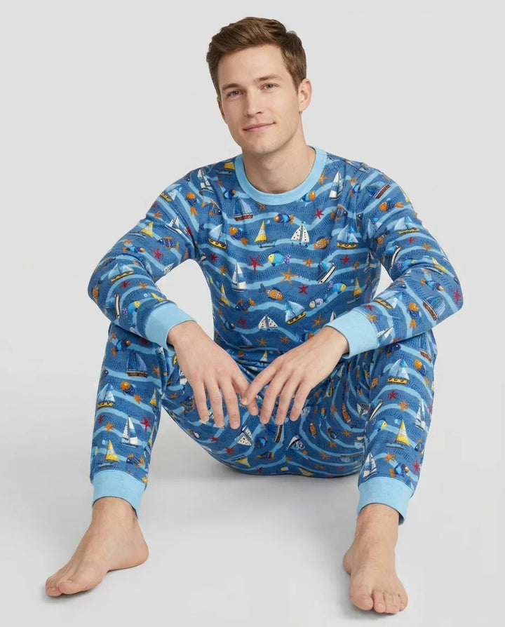 Vorlage Herren-Pyjama-Set