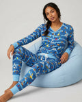 Blue Sail La Vie Family Matching Bamboo Women Pajama Set