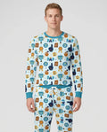 Vorlage Herren-Pyjama-Set