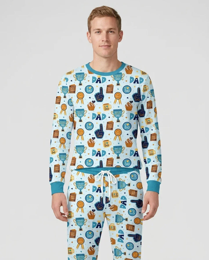 Vorlage Herren-Pyjama-Set