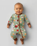 Gerippte Babykleidung mit individuellem Foto - Weich &amp; Skizzenhaft
