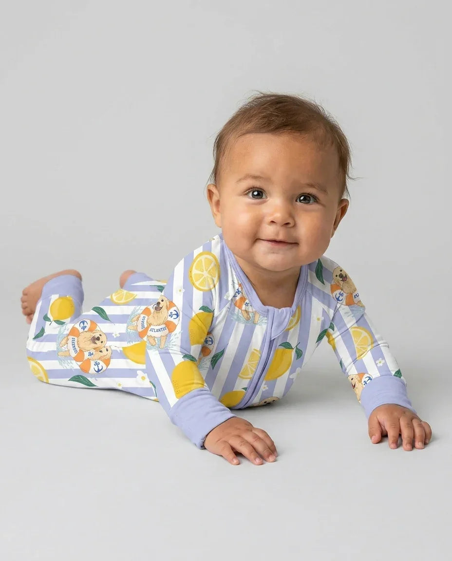 Gerippte Babykleidung mit individuellem Foto - Weich &amp; Skizzenhaft