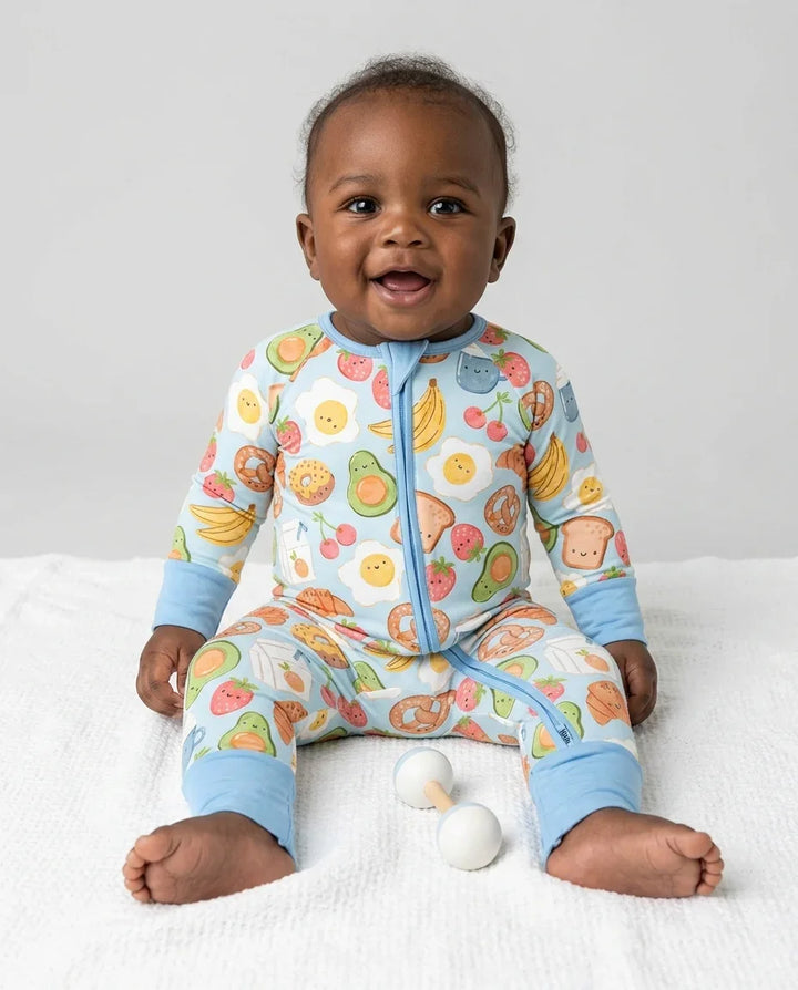 Gerippte Babykleidung mit individuellem Foto - Weich &amp; Skizzenhaft