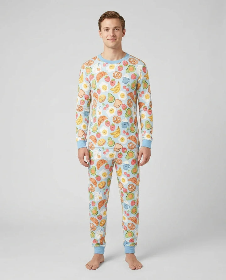 Vorlage Herren-Pyjama-Set