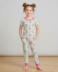Zweiteiliges, kurzärmliges Pyjama-Set mit Marienkäfern