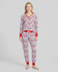 Patriotic Eagle Bamboo Women Pajama Set
