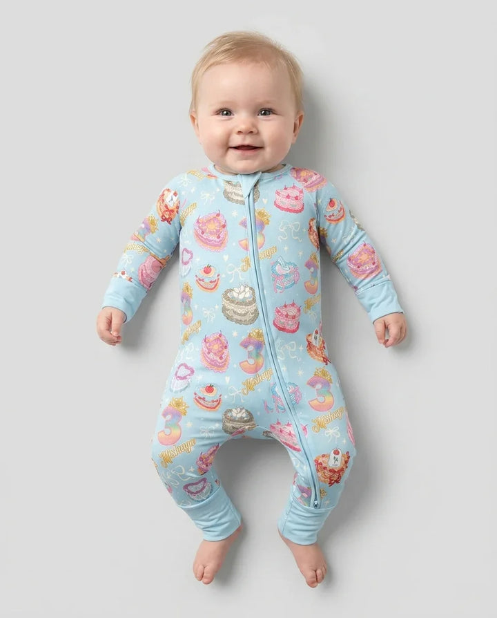 Gerippte Babykleidung mit individuellem Foto - Weich &amp; Skizzenhaft