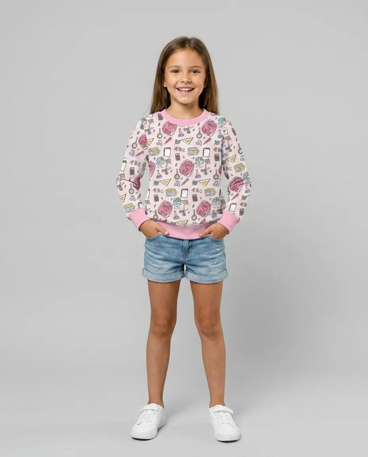 Sweatshirt mit Rundhalsausschnitt aus Bambusfaser