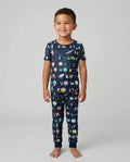 Zweiteiliges, kurzärmliges Pyjama-Set mit Marienkäfern