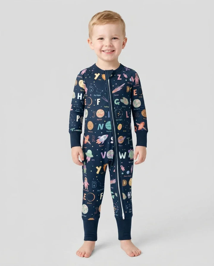 Space Alphabet Bamboo Convertible Zippy