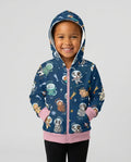 Animal Astronauts Bamboo Zip Hoodie