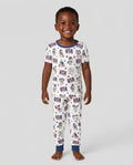 Zweiteiliges, kurzärmliges Pyjama-Set mit Marienkäfern