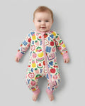 Back To School Fruit Alphabet Bamboo Convertible Zippy