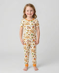 Zweiteiliges, kurzärmliges Pyjama-Set mit Marienkäfern
