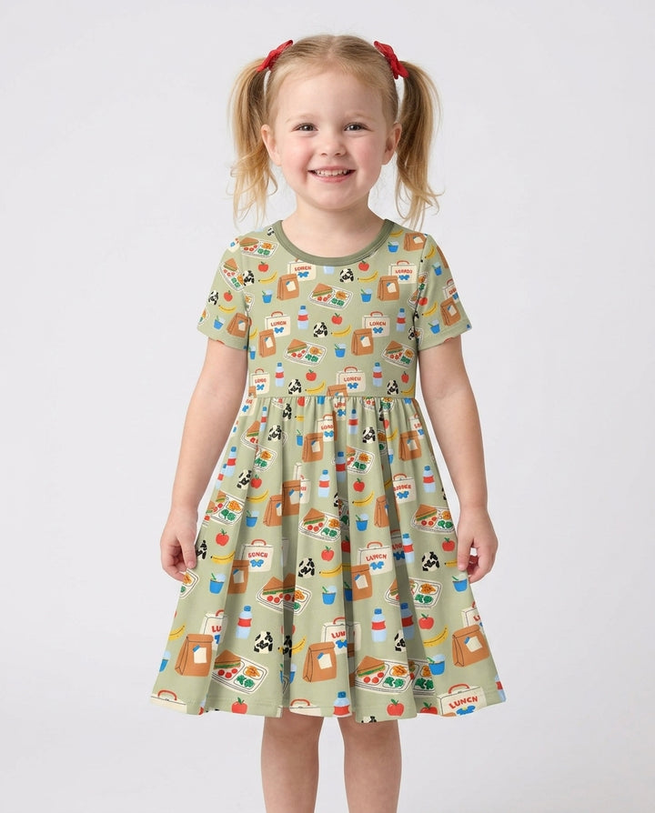 Vorlage Bambus Twirl Kleid