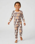 Cheeky Tails Bamboo Two Piece Long Sleeve Pajama Set