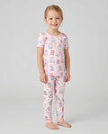 Zweiteiliges, kurzärmliges Pyjama-Set mit Marienkäfern