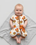 Fall Caramel Apple Family Matching Bamboo Shorty Zippy