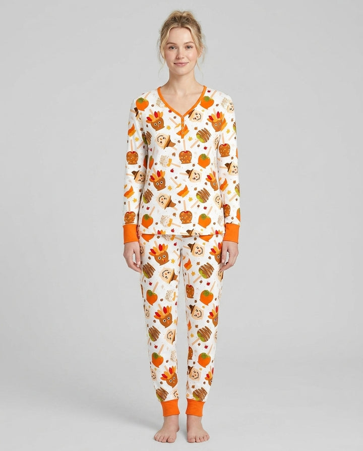 Vorlage Bambus Damen Pyjama Set